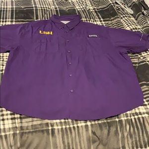 LSU fishing shirt